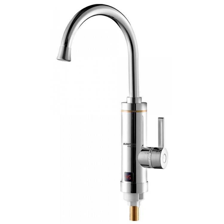 Кран-водонагреватель Albatros Crystalin (Inox)