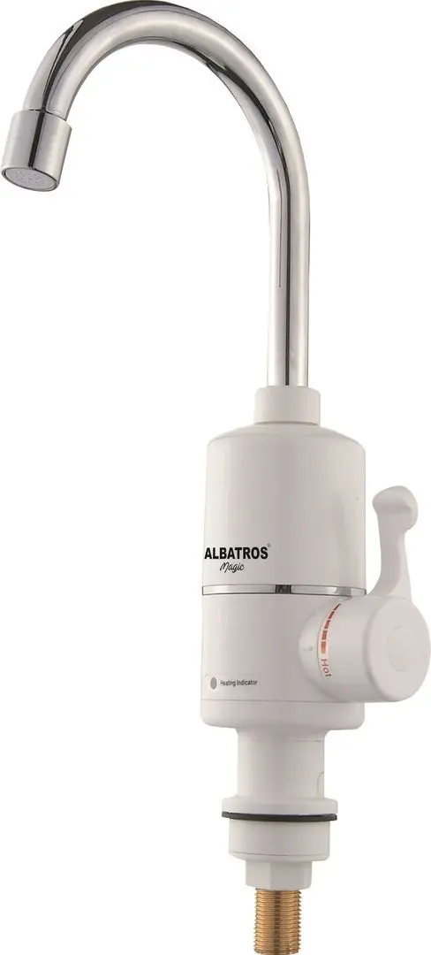Robinet-incalzitor de apa Albatros Magic (Inox/White)