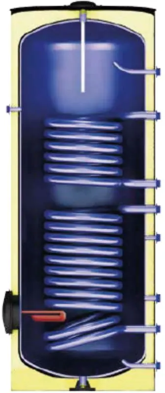 Rezervor de incalzire indirecta Apamet Elite Double Serpentine 200LT