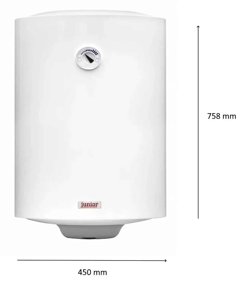Boiler electric Ariston Junior 80 V 1.5K EU2 (White) - 3