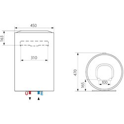 Электрический бойлер Ariston Lydos Wi-Fi 80 V 1.8K EN EU (White) Thumb
