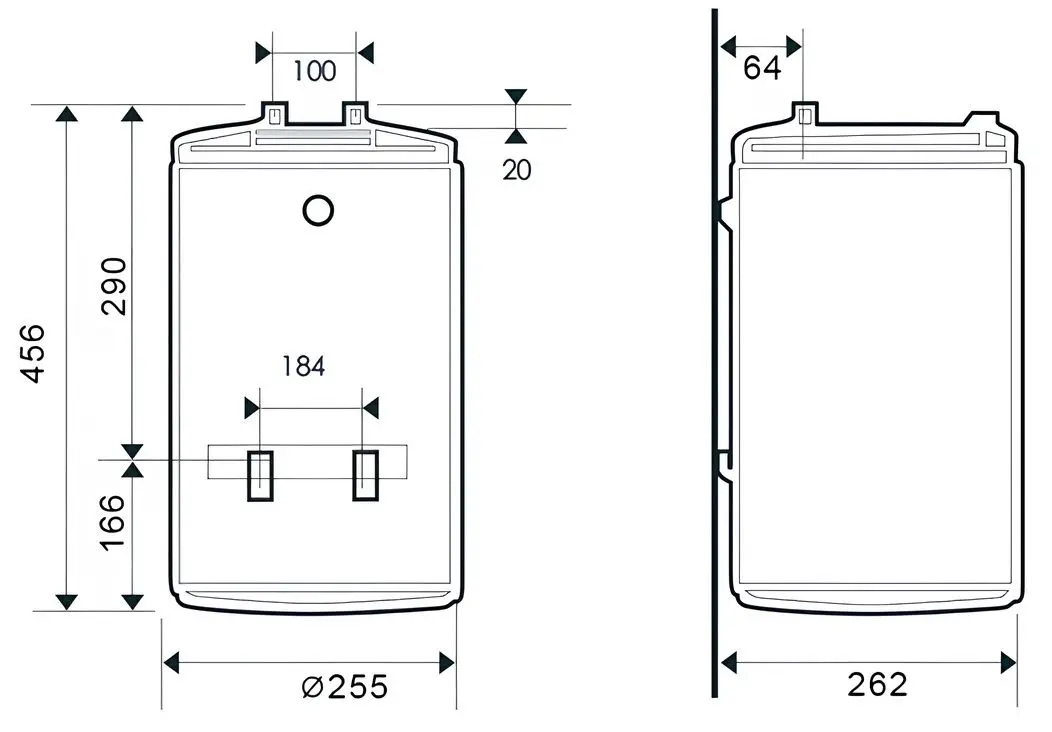 Электрический бойлер Atlantic O'Pro Small PC 10 RB (White)