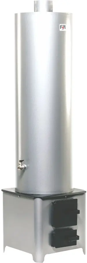 Boiler cu cuptor FM Group 70 L (Silver/Black)