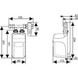 Водонагреватель проточный Dafi POZ03579 (White) Thumb