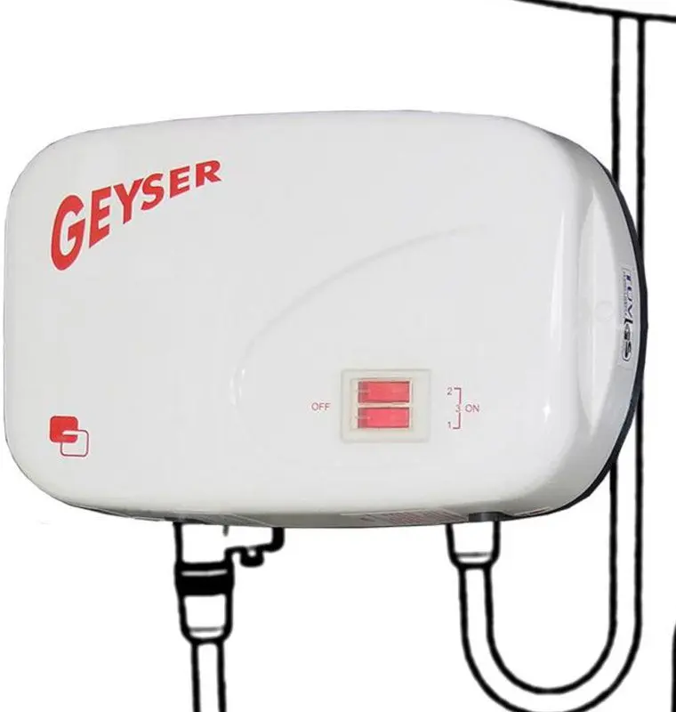 Incalzitor de apa electric Geyser 2ΑΑ25 (White)