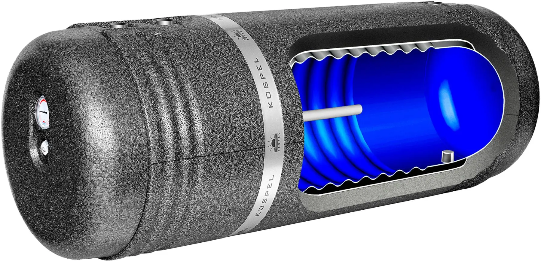 Бойлер косвенного нагрева Kospel Termo Hit WPW-100 (Gray)