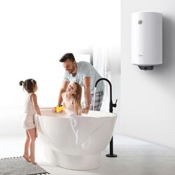 Boiler electric Midea Lume Uno Series D50-15FG 50L (White) Thumb