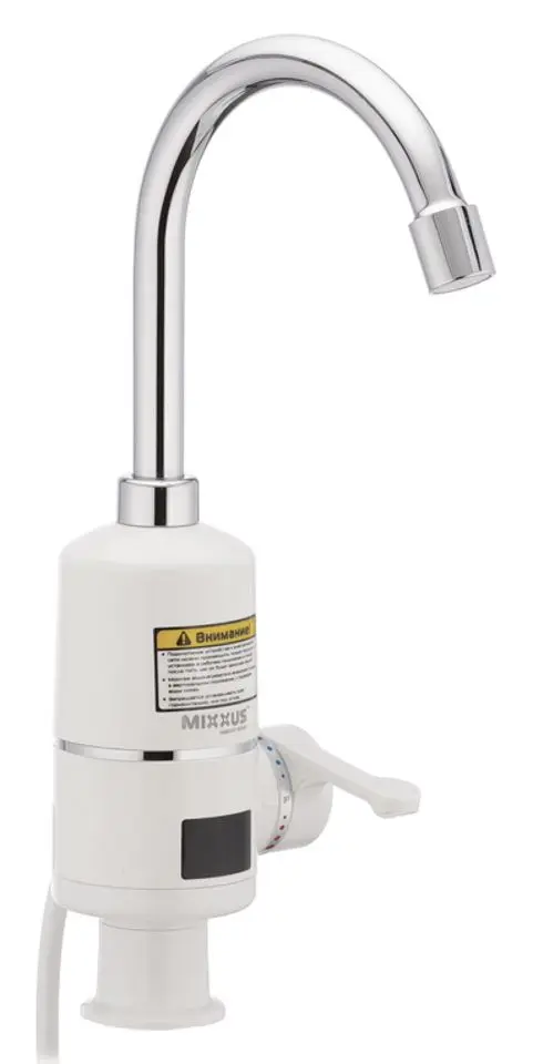 Кран-водонагреватель Mixxus Electra 110-E (Chrome/White)