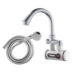 Robinet-incalzitor de apa Noveen IWH370 (White/Silver)