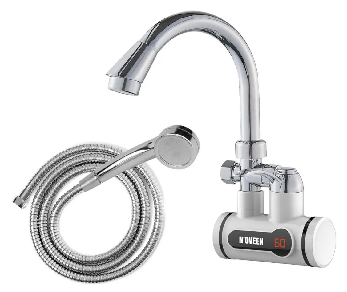 Кран-водонагреватель Noveen IWH370 (White/Silver)