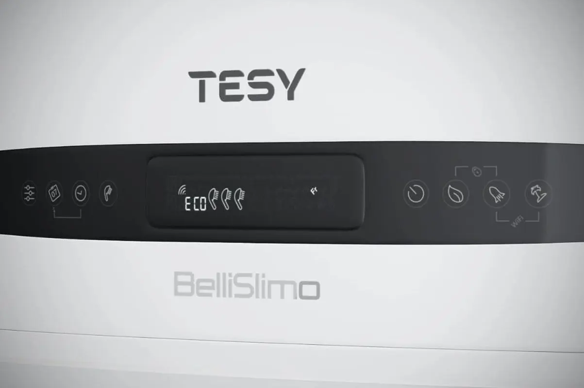 Boiler electric Tesy BelliSlimo Cloud GCR 80 27 22 E31 ECW (White)