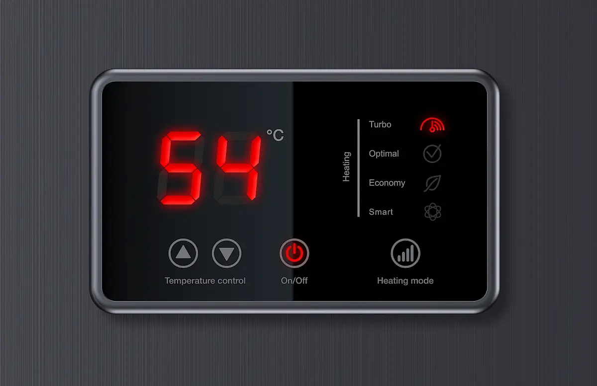 Boiler electric Thermex ID 80 V Smart (Black) - 6