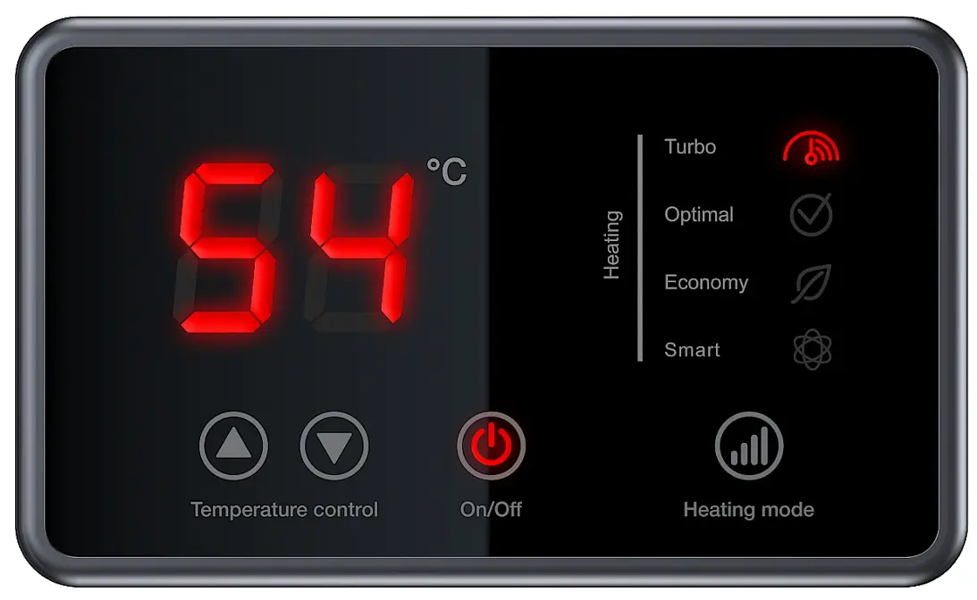 Boiler electric Thermex ID 80 V Smart (Black) - 7