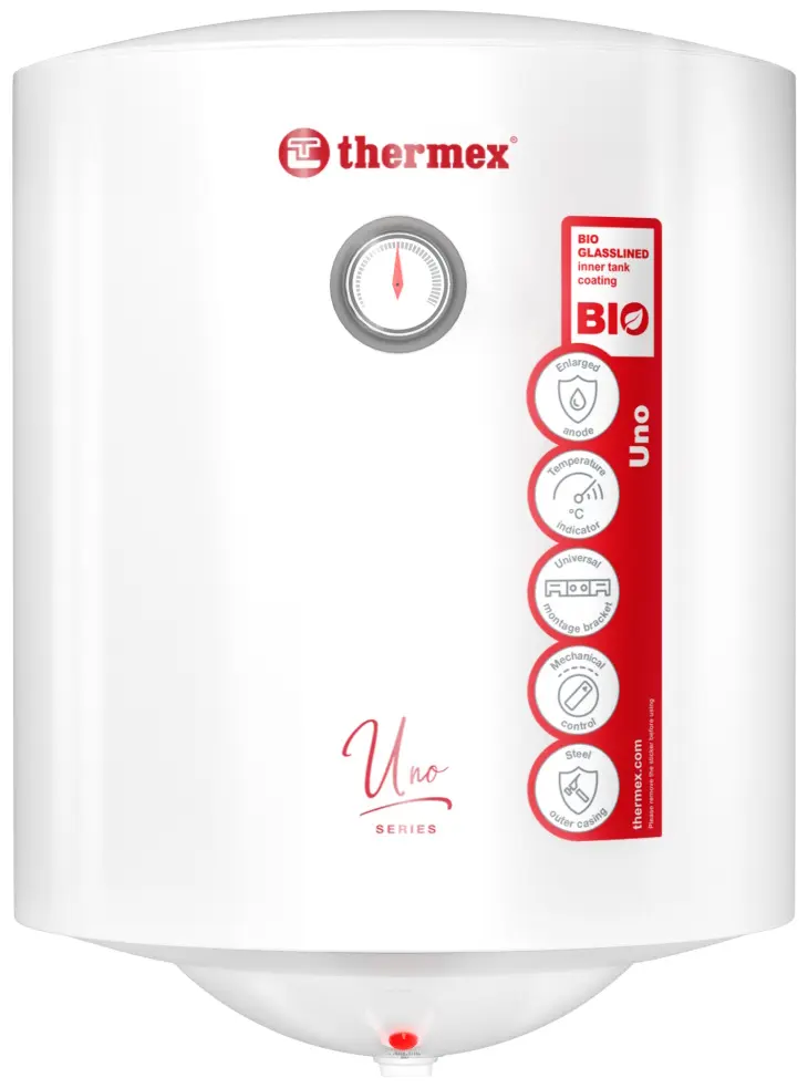 Электрический бойлер Thermex Uno 30 V (White)