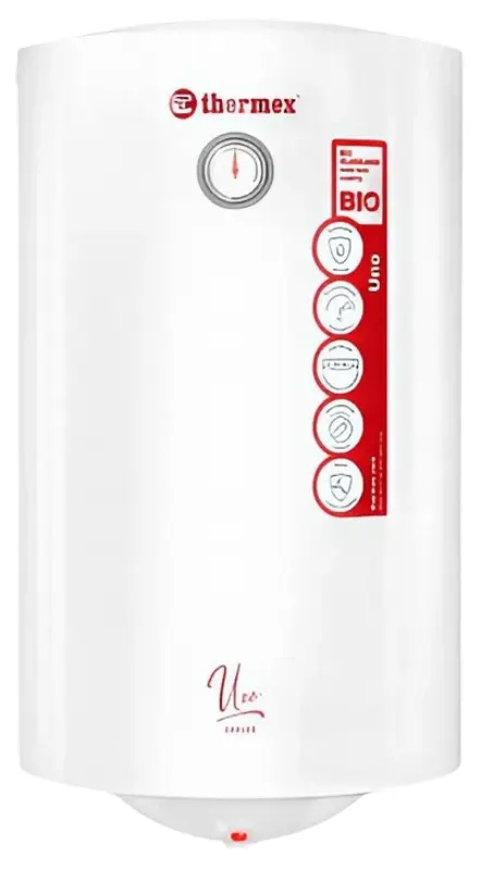 Электрический бойлер Thermex Uno 50 V Slim (White) - 3