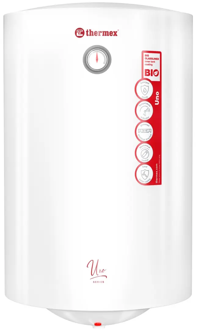 Электрический бойлер Thermex Uno 80 V (White)