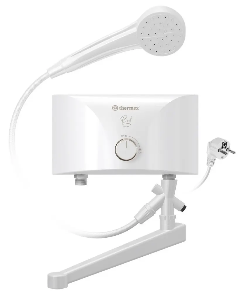 Incalzitor electric instantaneu de apa Thermex Rind 3500 combi (White)