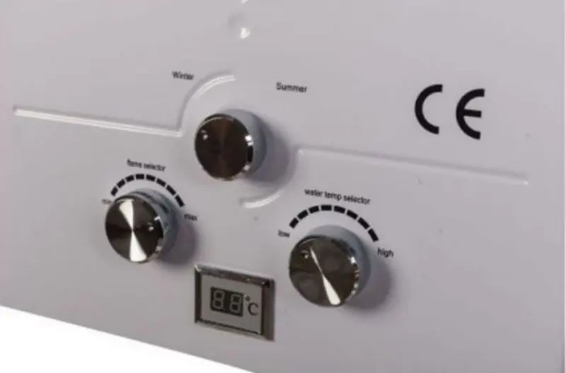 Газовый проточный водонагреватель Calore 7L (White) - 3