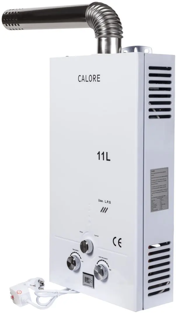 Газовый проточный водонагреватель Calore Compact TF11 (White) - 3