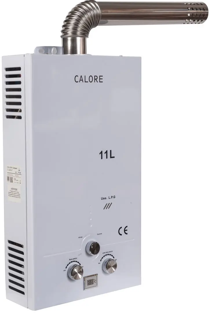 Газовый проточный водонагреватель Calore Compact TF11 (White)