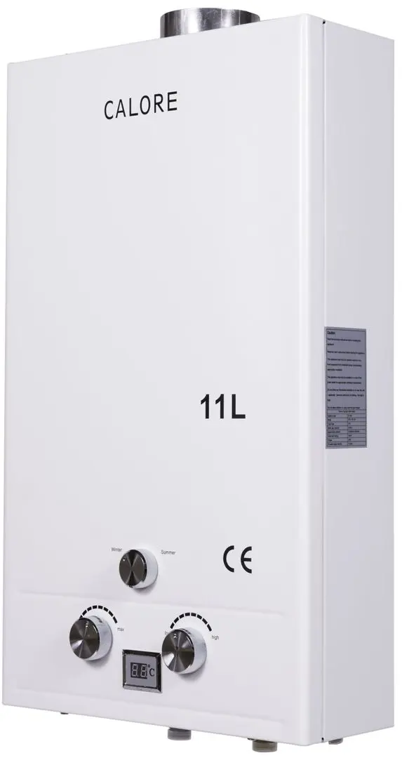 Газовый проточный водонагреватель Calore Compact TN11 (White) - 2