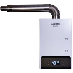 Газовый проточный водонагреватель Calore FCSC11 Premium (White/Black) Thumb