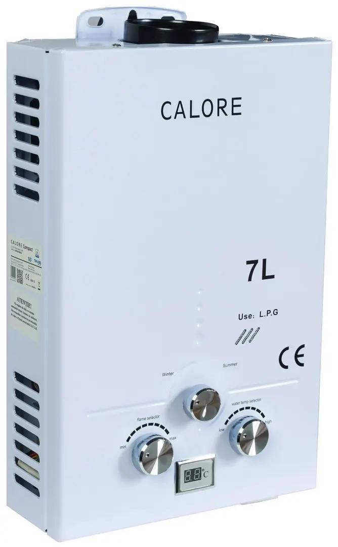 Incalzitor de apa pe gaz Conter TN7 (White)