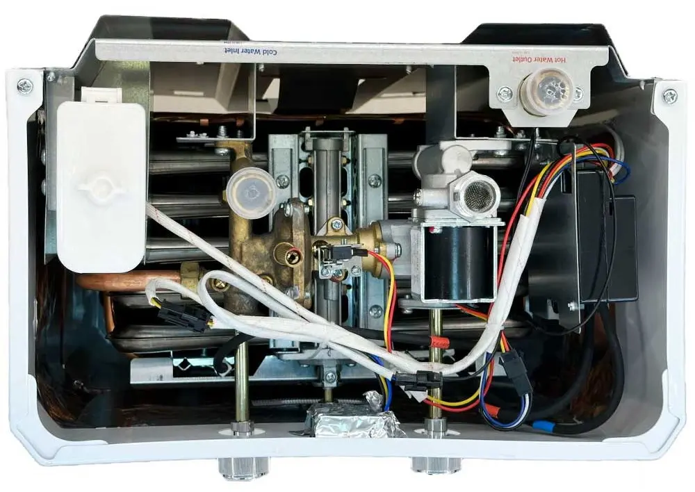 Incalzitor instantaneu de apa pe gaz Juntek TN-PU1020A (White) - 2