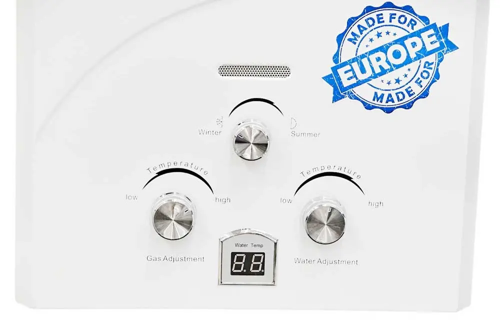 Incalzitor instantaneu de apa pe gaz Juntek TN-PU1020A (White) - 3