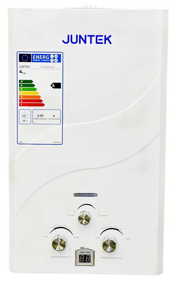 Incalzitor instantaneu de apa pe gaz Juntek TN-PU1020A (White)