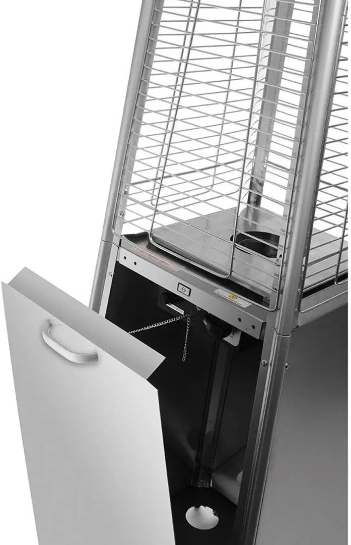 Газовый обогреватель Activa Pyramide Cheops 13600 (Inox) - 3