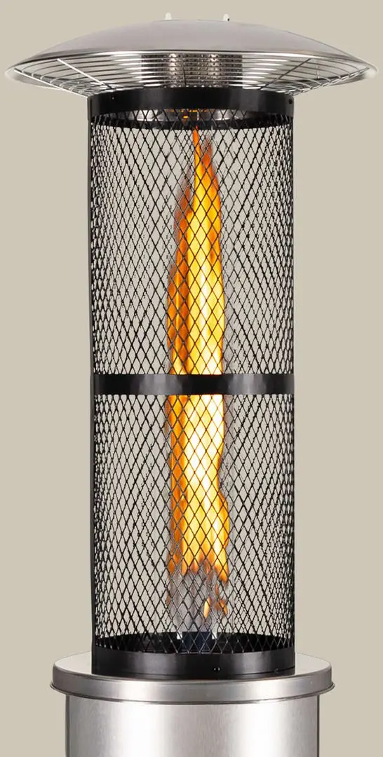 Уличный газовый обогреватель Blumfeldt Goldflame (Silver) - 3