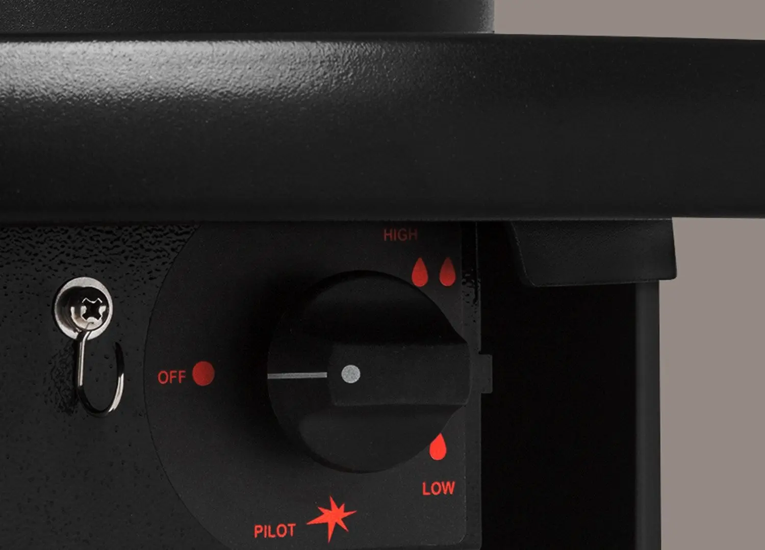 Уличный газовый обогреватель Blumfeldt Goldflame Style (Black) - 7