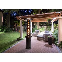 Уличный газовый обогреватель Blumfeldt Goldflame Style (Black) Thumb