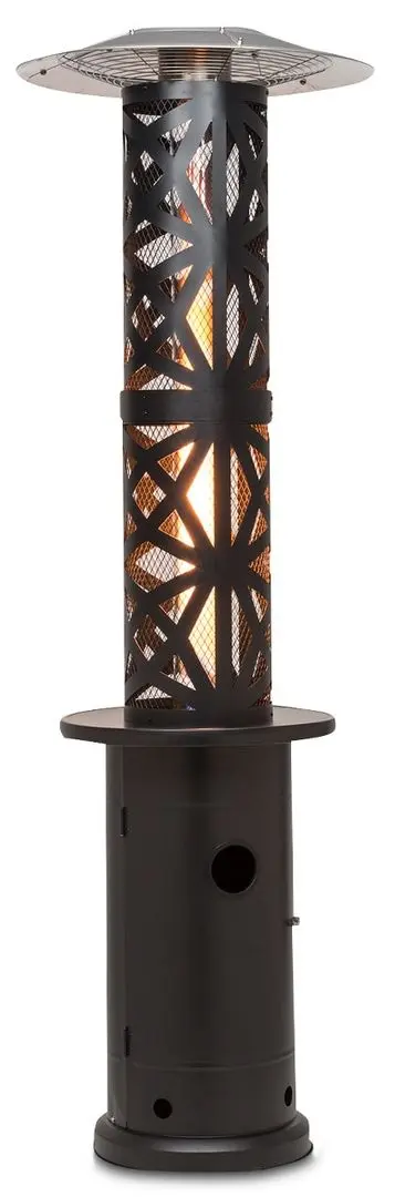 Уличный газовый обогреватель Blumfeldt Goldflame Style (Black)