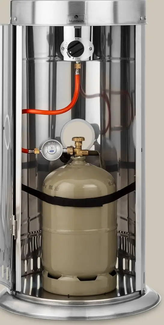 Incalzitor pe gaz exterior Blumfeldt Heatwave (Silver)