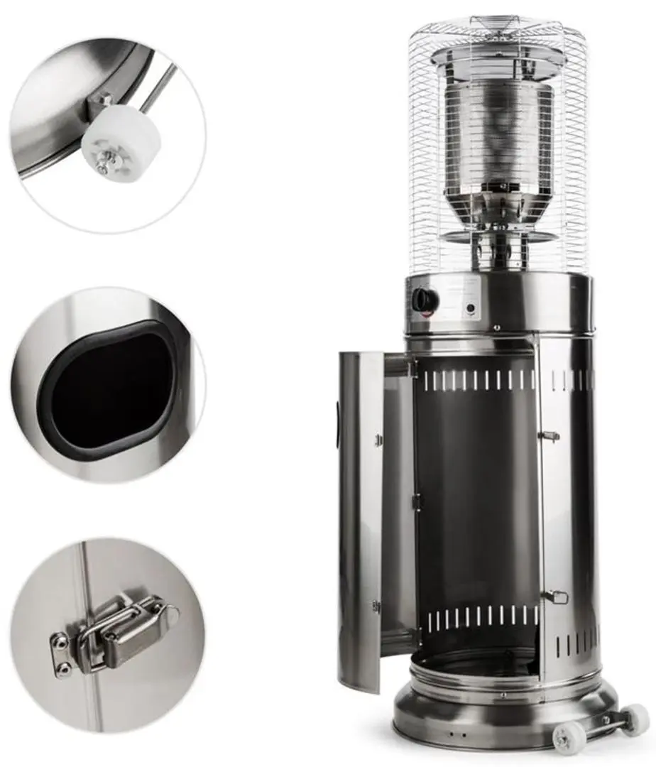 Incalzitor pe gaz exterior Blumfeldt Heatwave V2A (Inox)