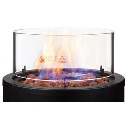 Уличный газовый обогреватель Blumfeldt Lavastone (Black) Thumb