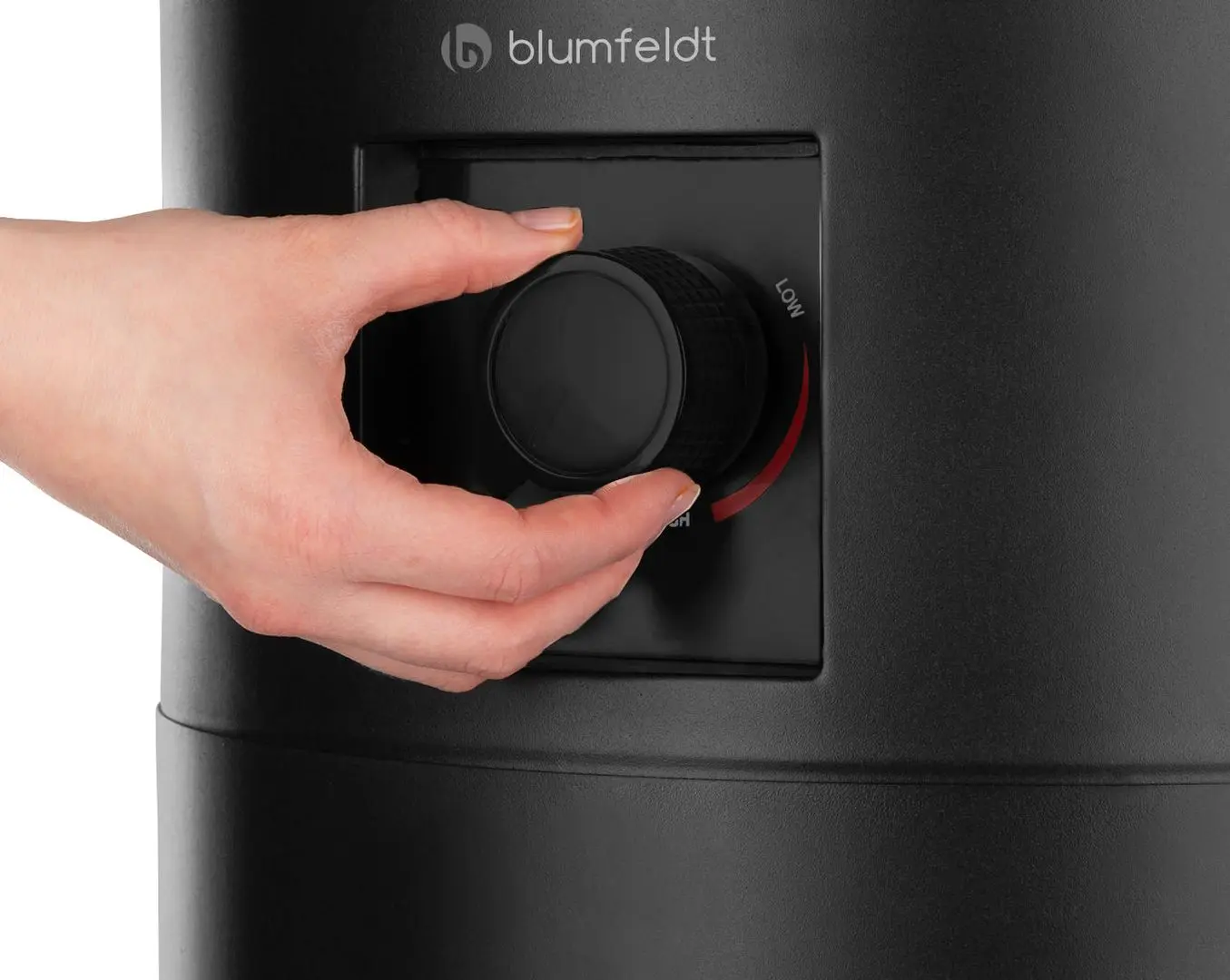 Уличный газовый обогреватель Blumfeldt Lavastone (Black) - 3