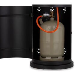 Уличный газовый обогреватель Blumfeldt Lavastone (Black) Thumb