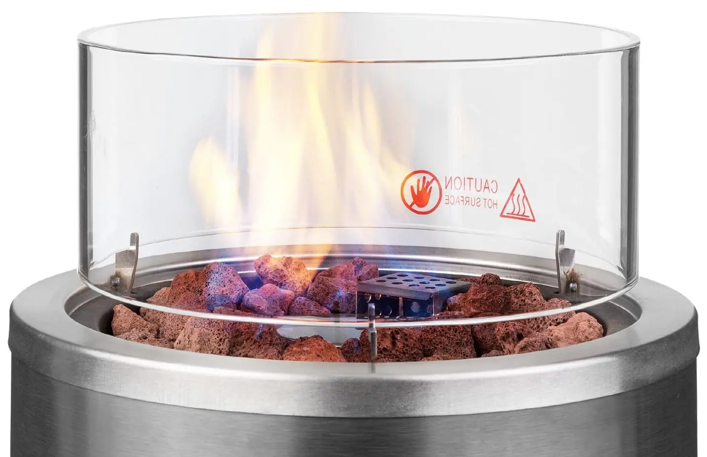 Incalzitor pe gaz exterior Blumfeldt Lavastone (Silver) - 2