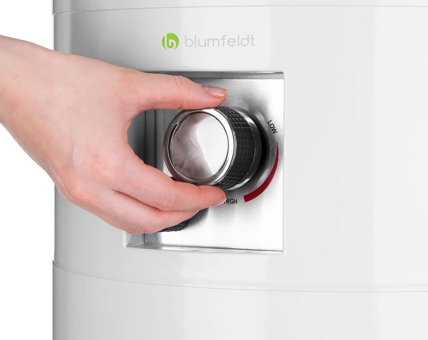 Incalzitor pe gaz exterior Blumfeldt Lavastone (White)