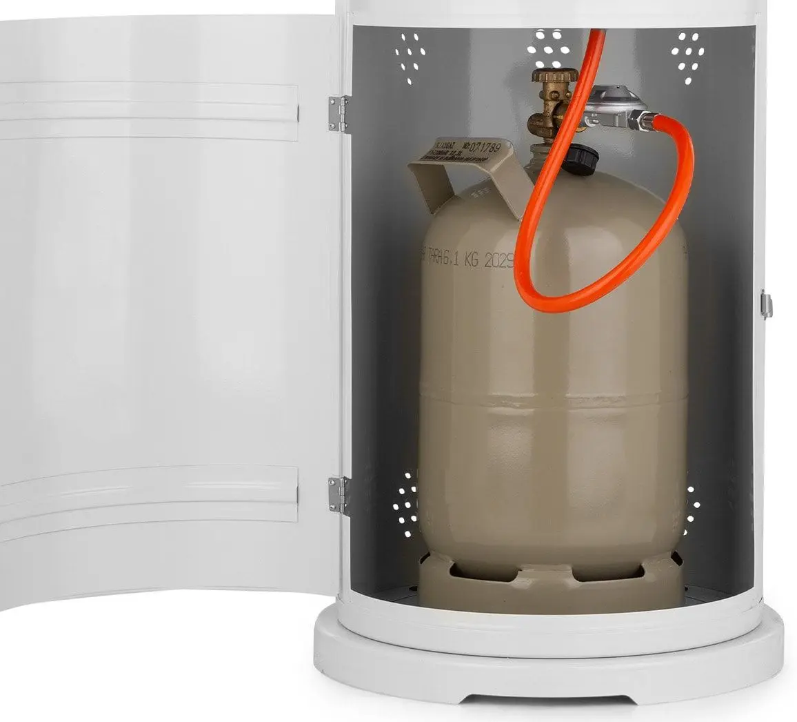 Incalzitor pe gaz exterior Blumfeldt Lavastone (White)