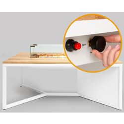 Incalzitor pe gaz exterior Blumfeldt Tofino (White) Thumb