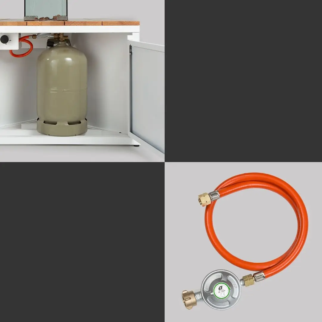 Incalzitor pe gaz exterior Blumfeldt Tofino (White)