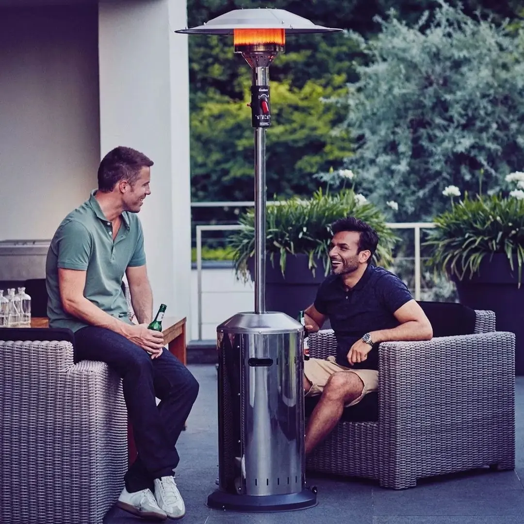 Incalzitor pe gaz exterior Enders Eco End Plus Elegance 937622 (Silver)