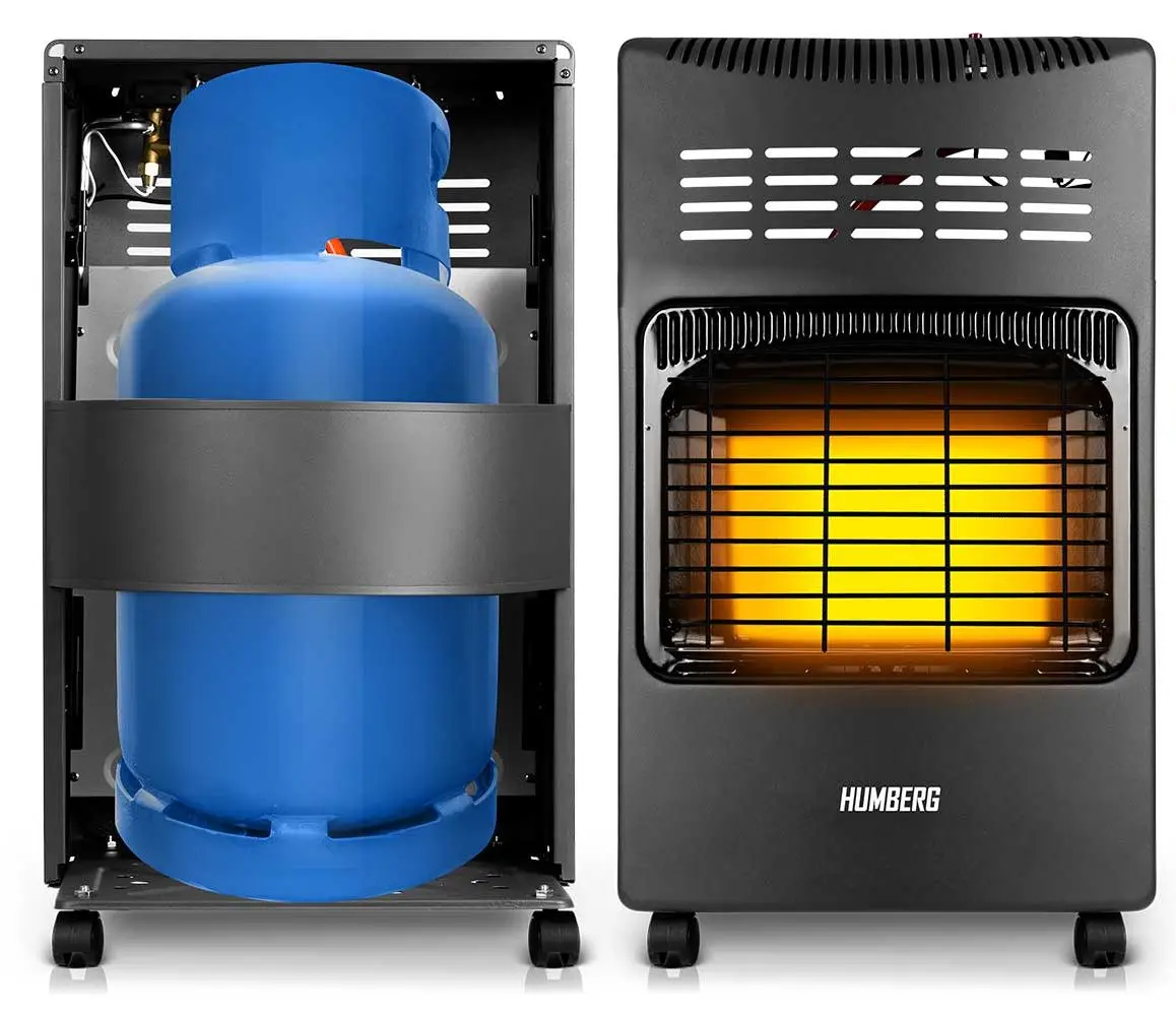 Convector pe gaz Humberg HM-900 (Black)