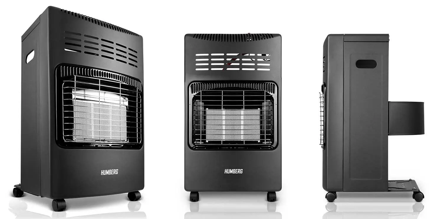 Convector pe gaz Humberg HM-900 (Black)