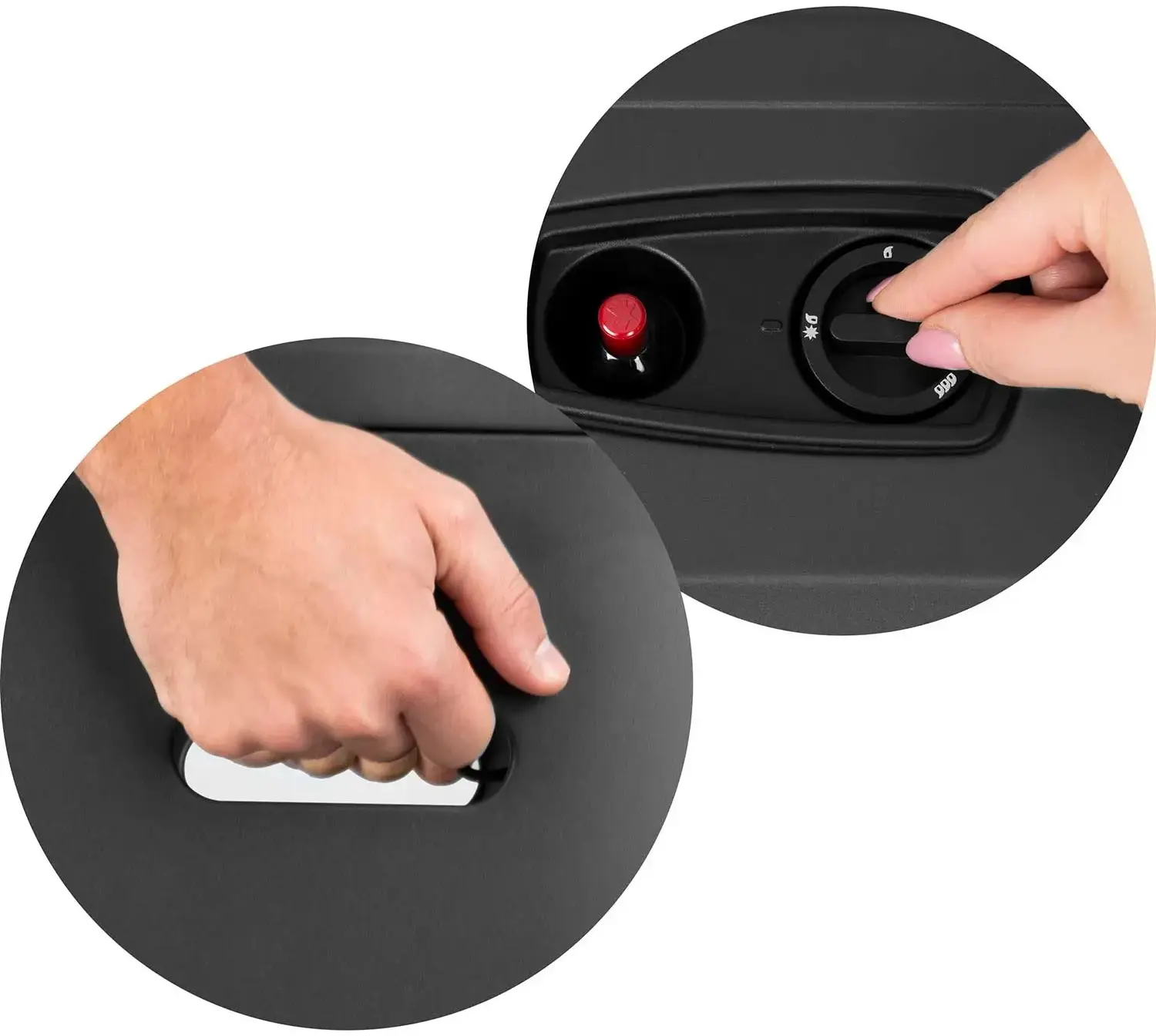 Газовый конвектор Humberg HM-901 (Black) - 7