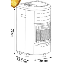 Газовый конвектор Humberg HM-901 (Black) Thumb